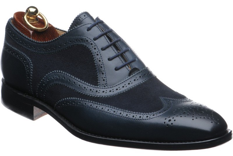 Herring-Herring Pimlico II-Navy Calf and Suede-6746-3545-1