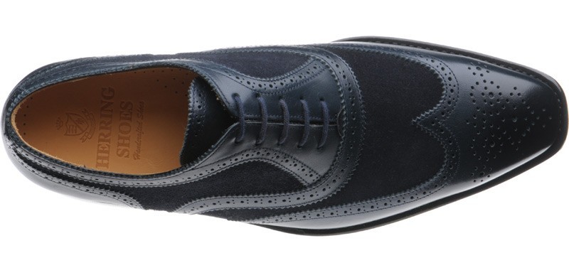 Herring-Herring Pimlico II-Navy Calf and Suede-6746-3545-3